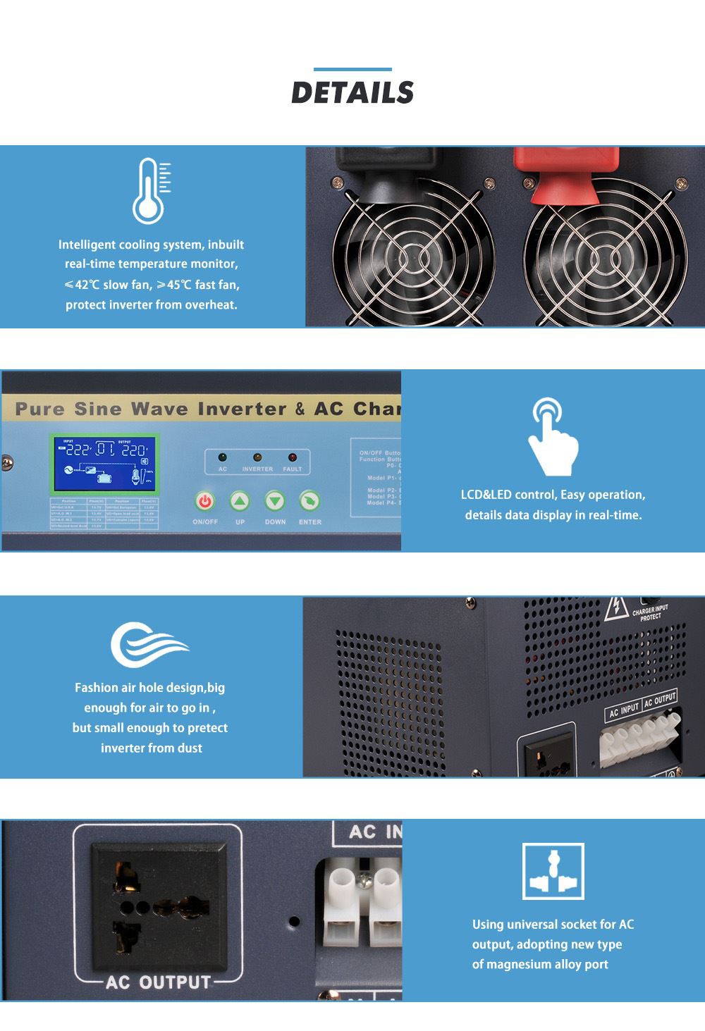 mini dc ac power inverter
